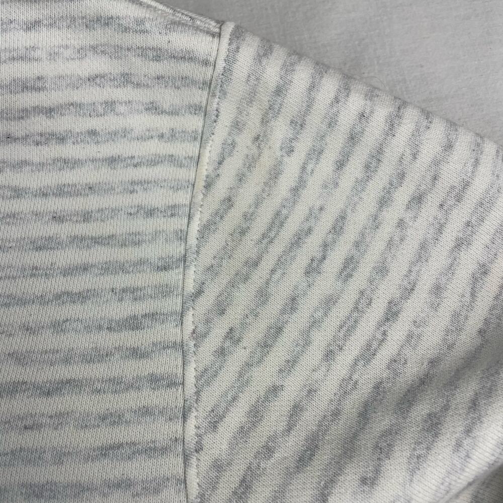 1997 Rose Bowl Game Champion Gray White Striped Hoodie, Reverse Weave, Size Med - Picture 7 of 7